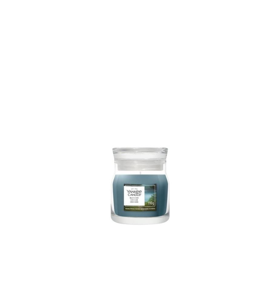 YANKEE CANDLE - Signature Bougie parfumée Bayside Cedar Signature Small Jar