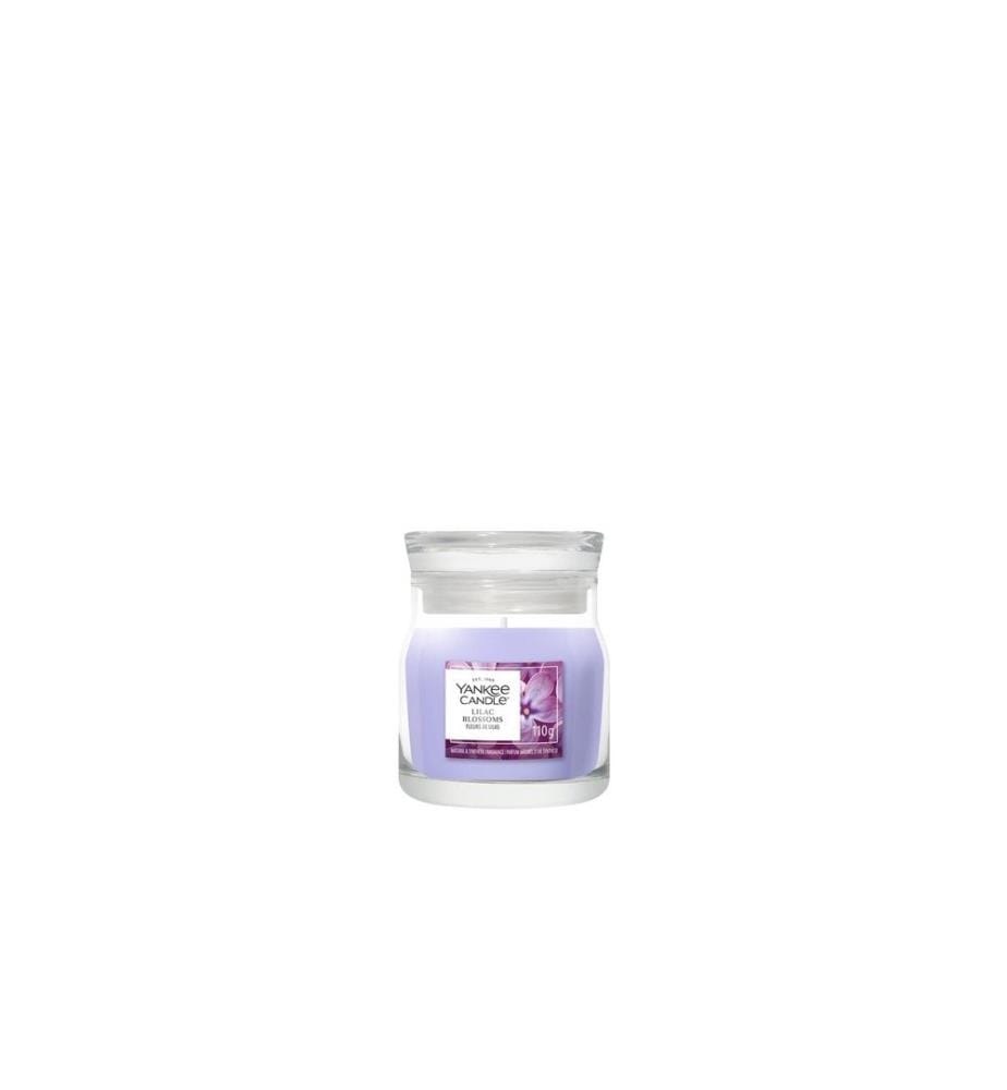 YANKEE CANDLE - Signature Bougie parfumée Lilac Blossoms Signature Small Jar