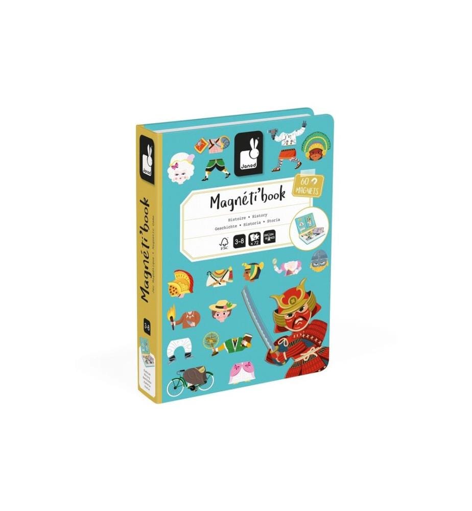 JANOD - Jouets doccupation Livre magnétique Histoire