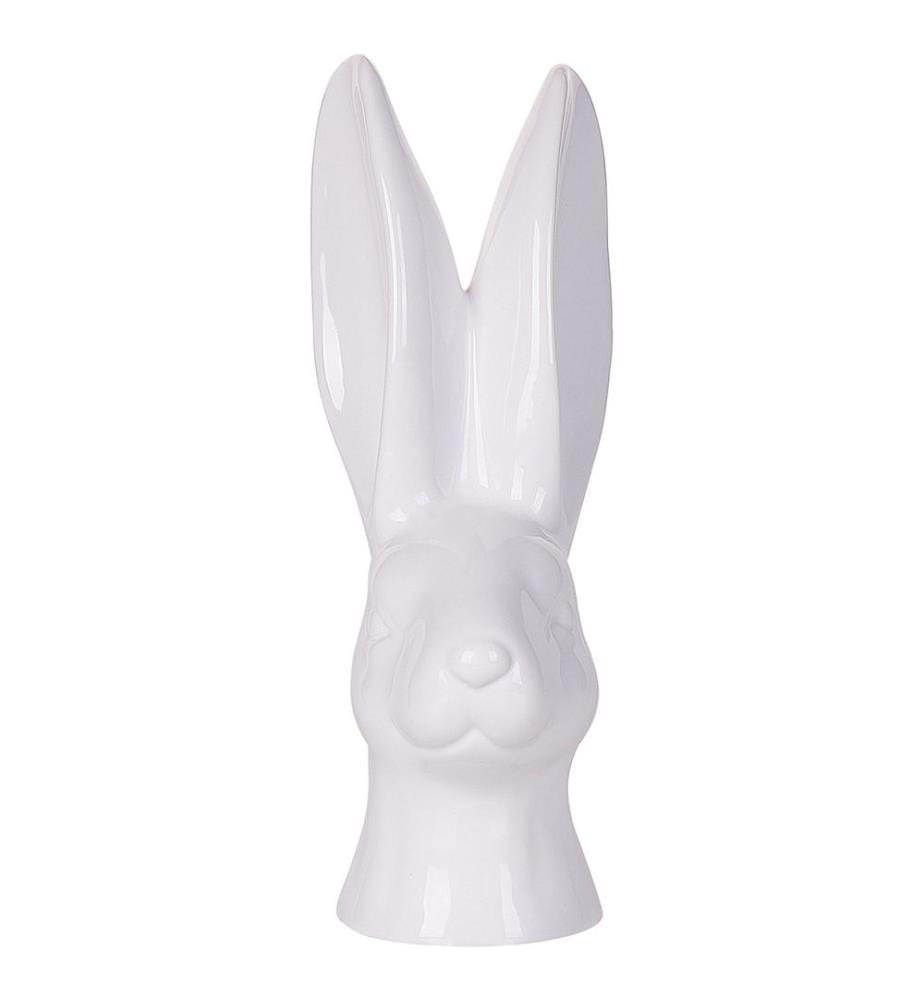 Accessoire Décoratif Lapin GUERANDE Céramique Blanc