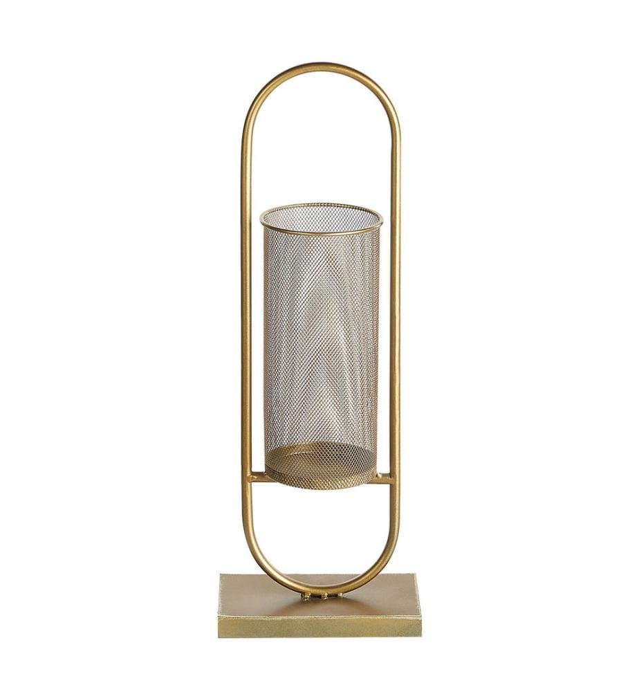 Bougeoir BOHOL Métal 53 cm Doré