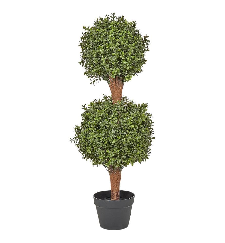 Plante artificielle BUXUS BALL TREE 92 cm Vert