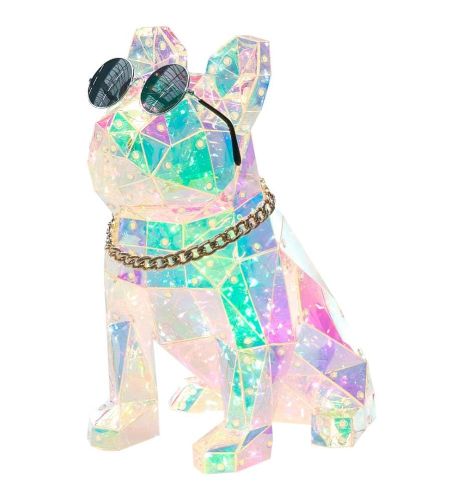 Décoration LED Chien JONKU Multicolore