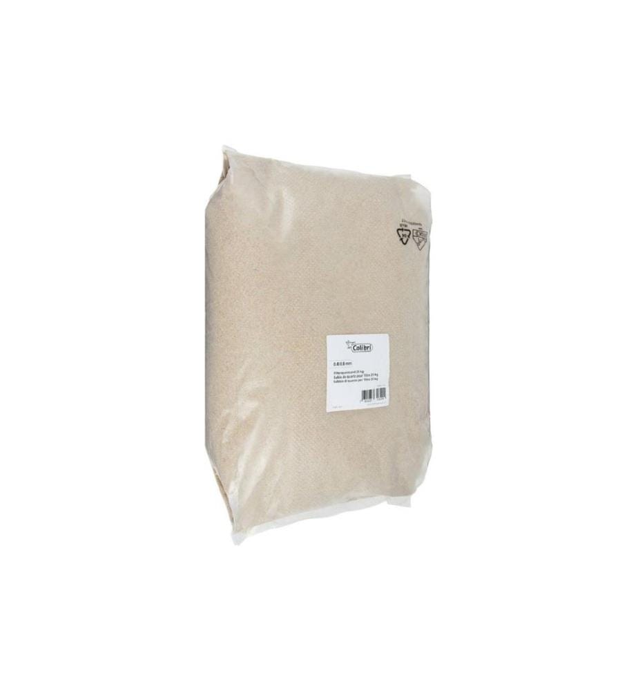 Colibri - Sable de quartz 26 kg, Filterglas pour filtre, granulométrie 04/08