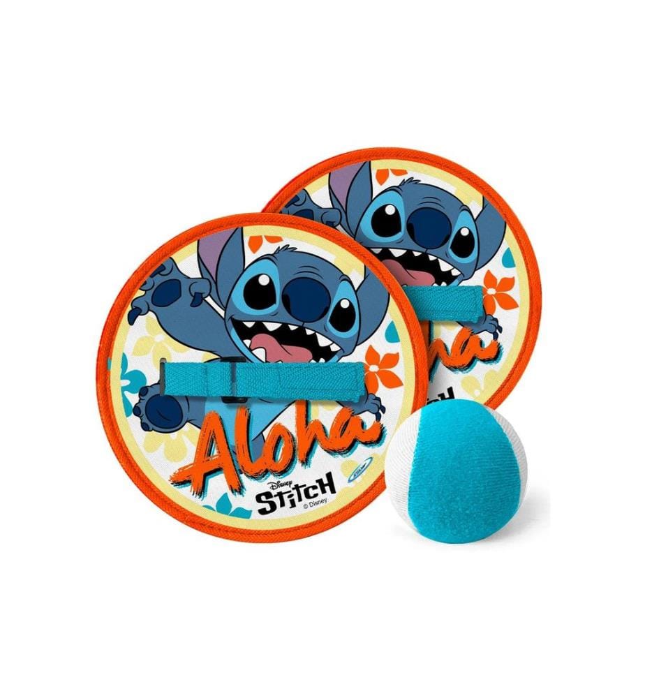 Stitch Jeu de rattrapage Stitch Velcro avec balle souple