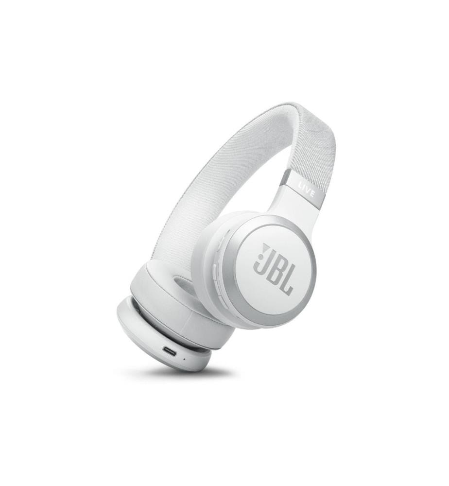 JBL - Casques extra-auriculaires Wireless Live 670NC Blanc