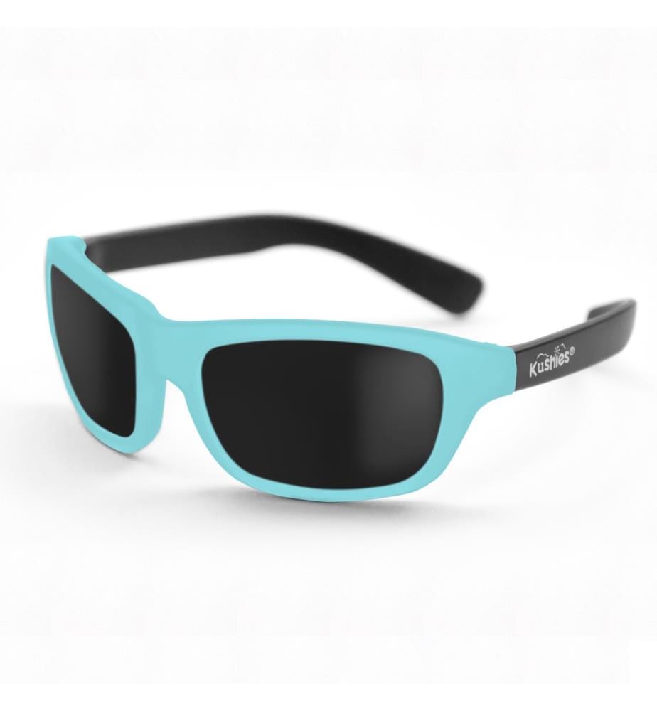 Lunettes de soleil bébé turquoise