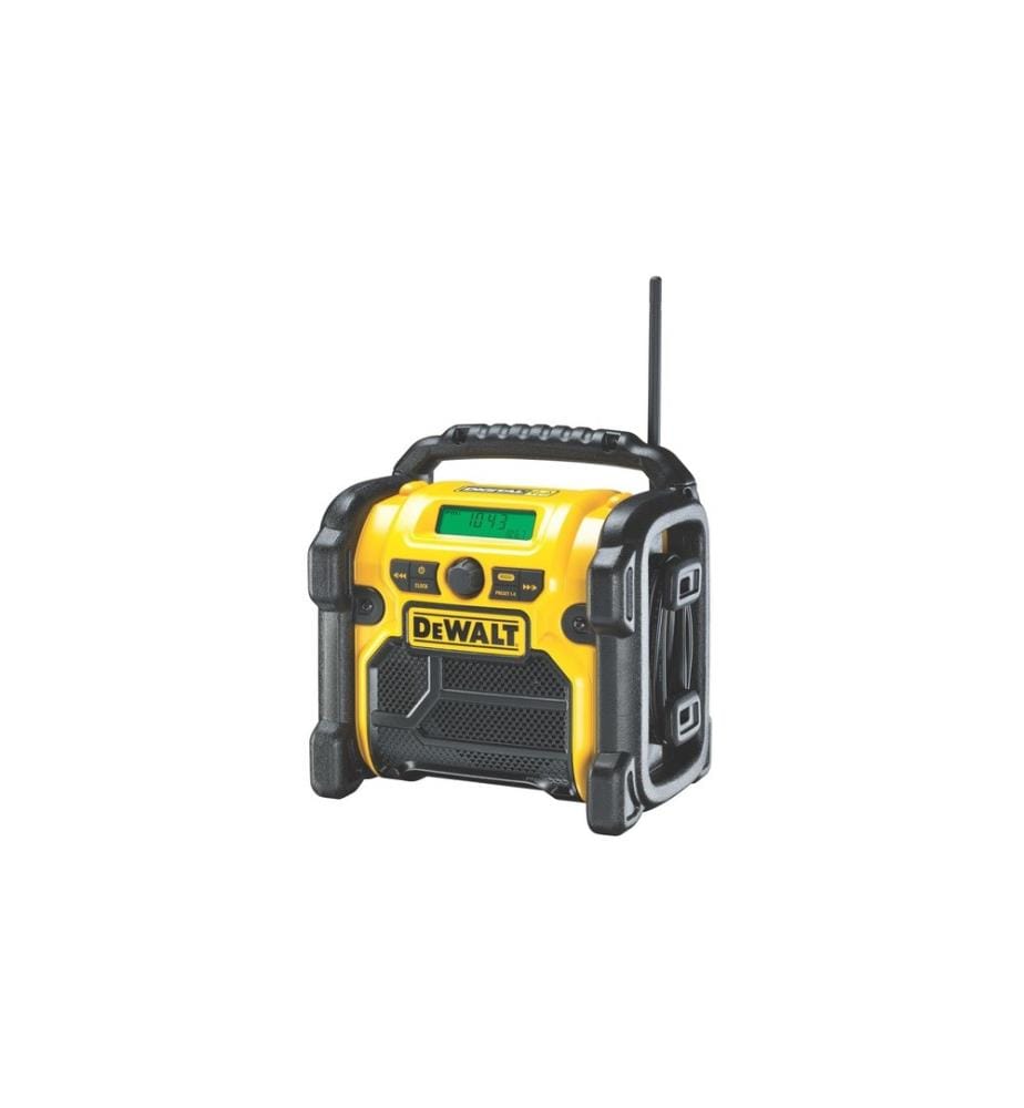 DEWALT - Radio de chantier Fonctionnement sur batterie & sur secteur DCR020 DAB+, Solo