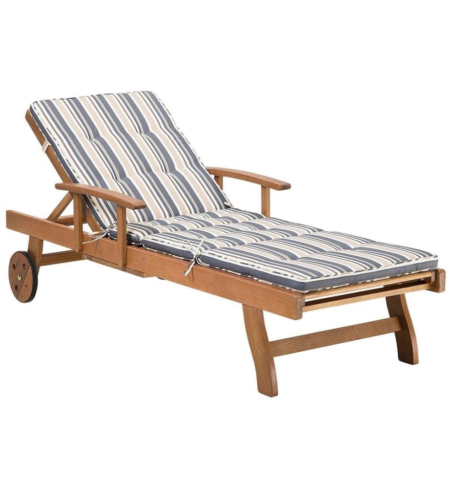 Transat avec coussin JAVA Acacia Bleu foncé