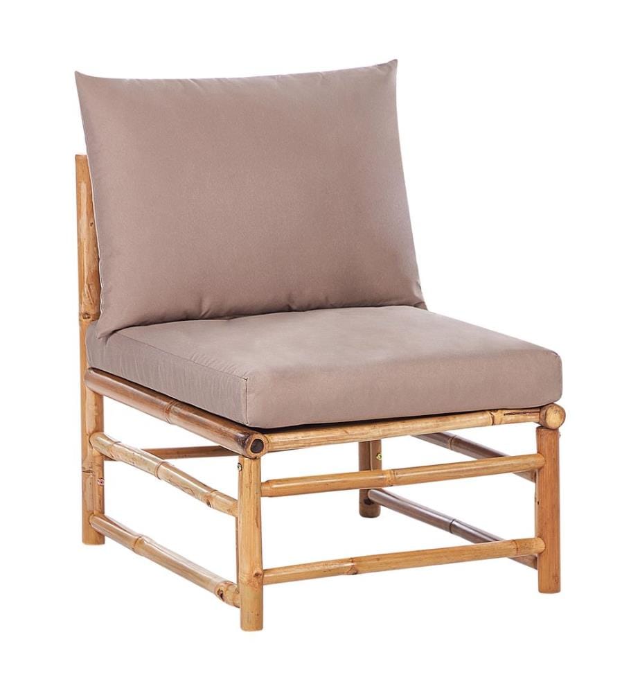 Section de jardin 1 place CERRETO Bambou Taupe