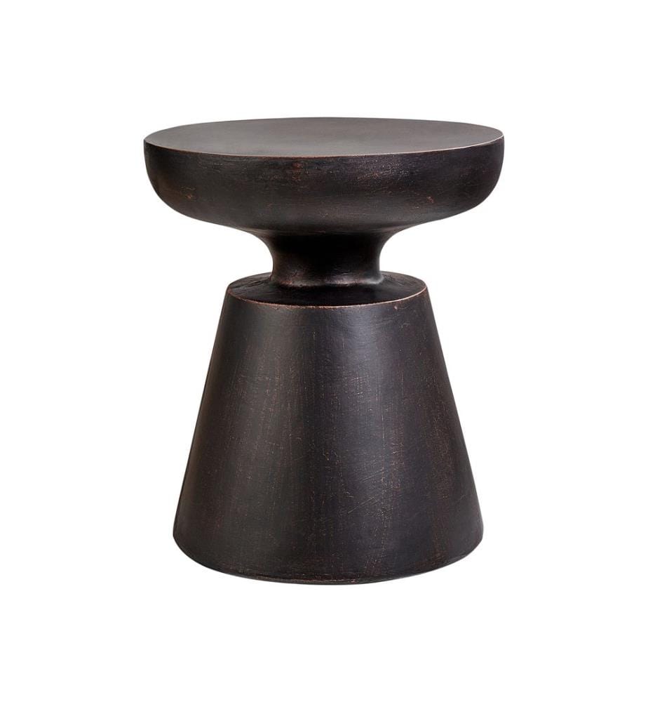 Table d'appoint MINCIO 45 cm 45 cm Noir