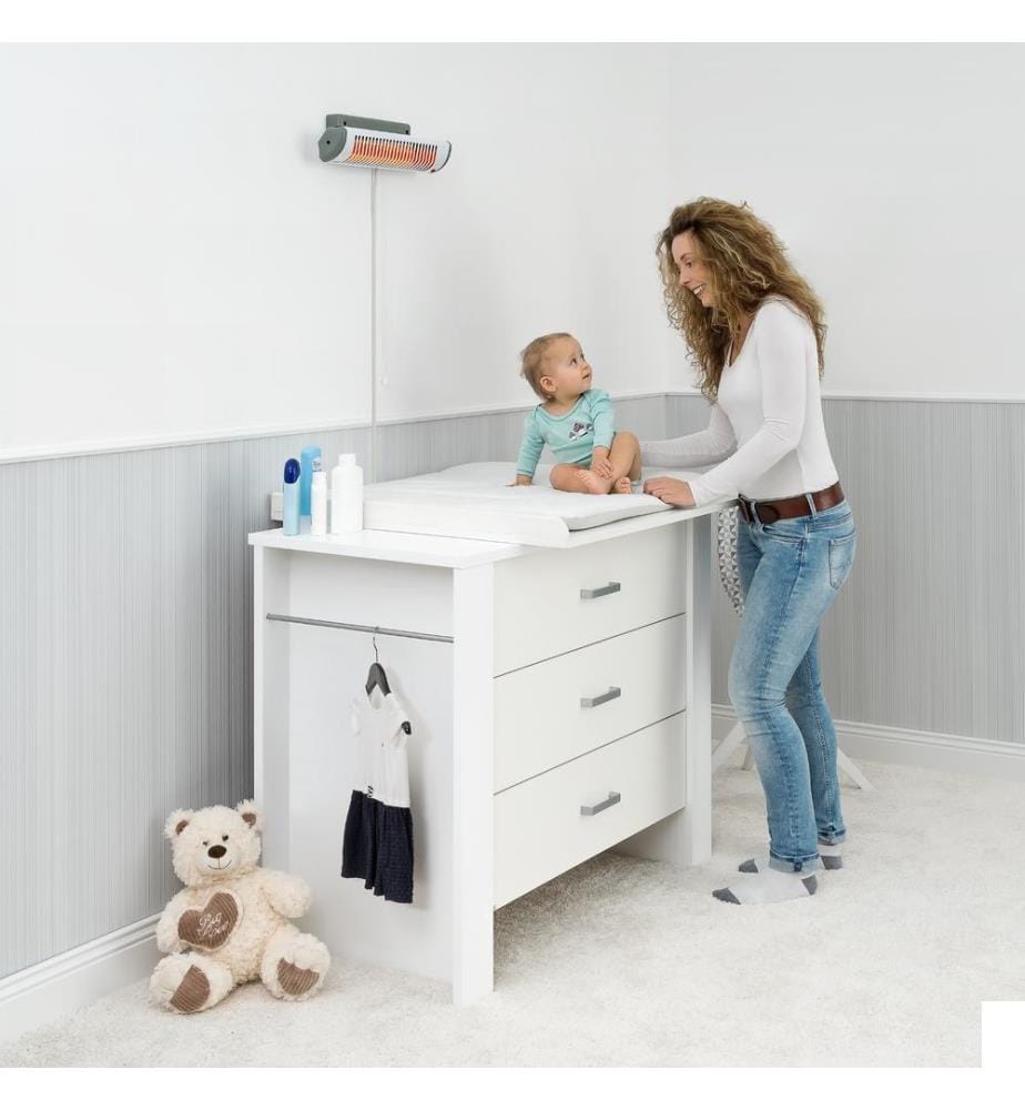 Radiateur thermique infrarouge pour table à langer EasyHeat