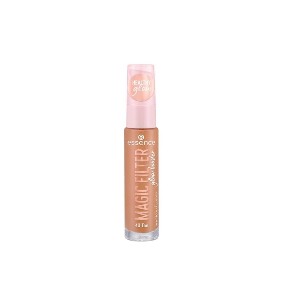 essence - Fond de teint Glow Booster Magic Filter 40 Tan