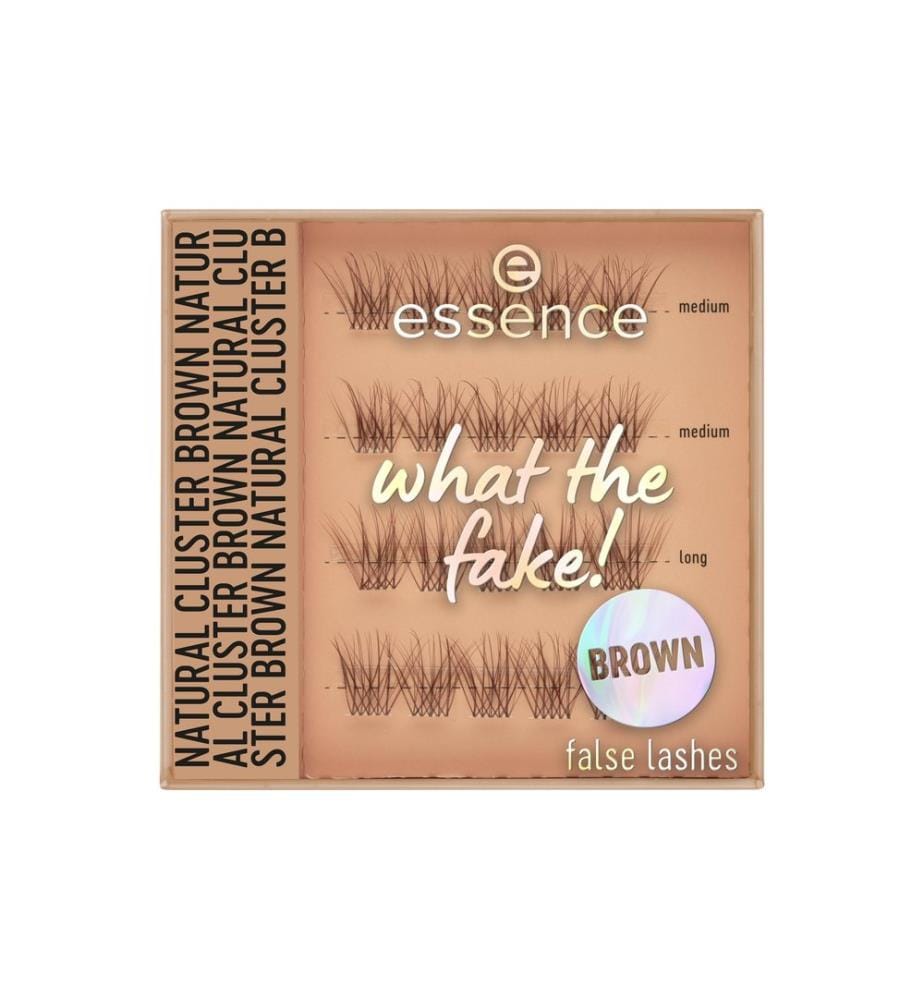essence - Faux cils What the Fake! False Lashes brown