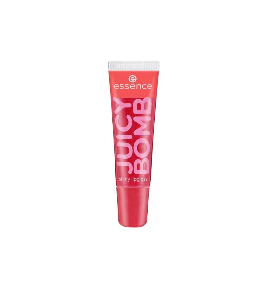 essence - Booster à lèvres Juicy bomb shiny 104 Poppin' Pomegranate