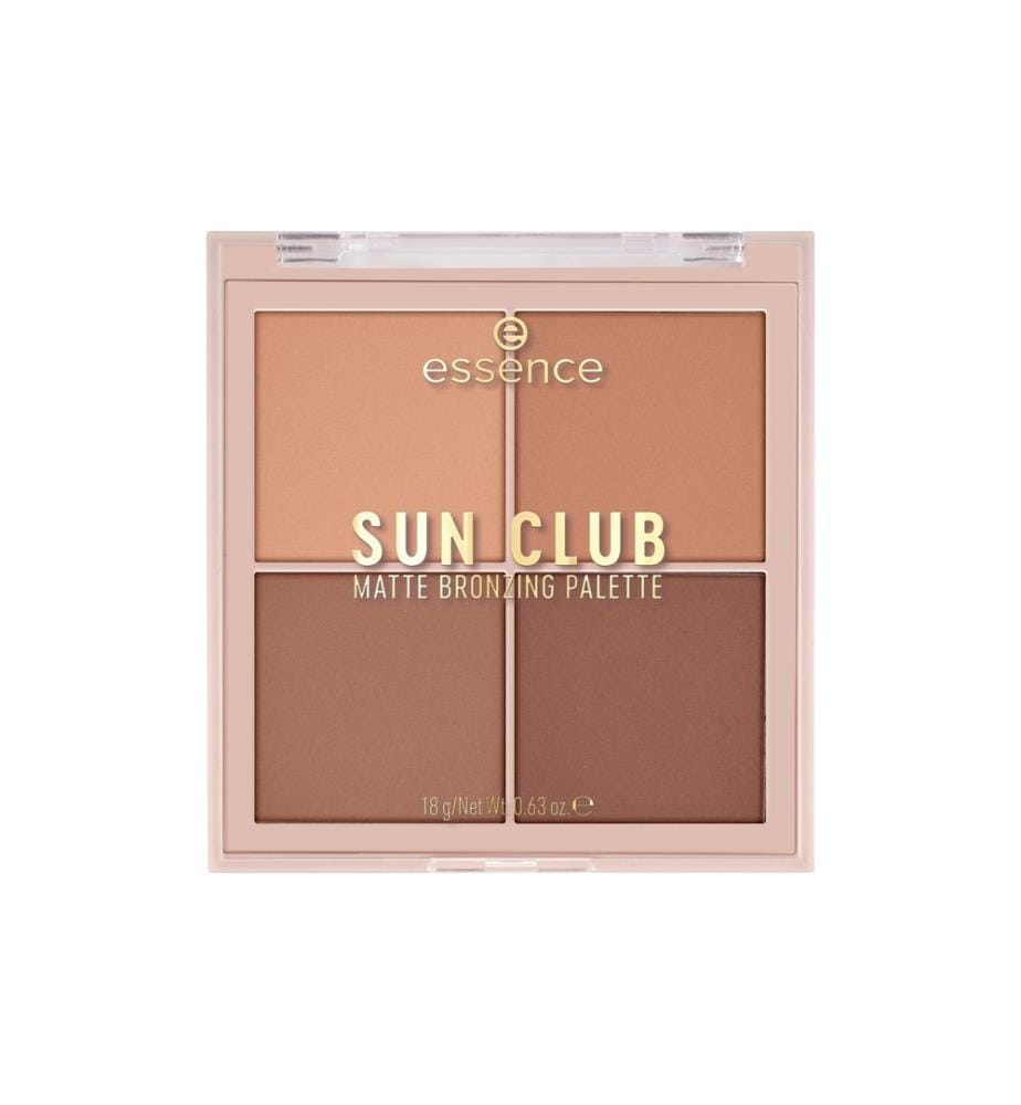essence - Bronzeur Sun Club Matte Palette 10 Better than vacation tan