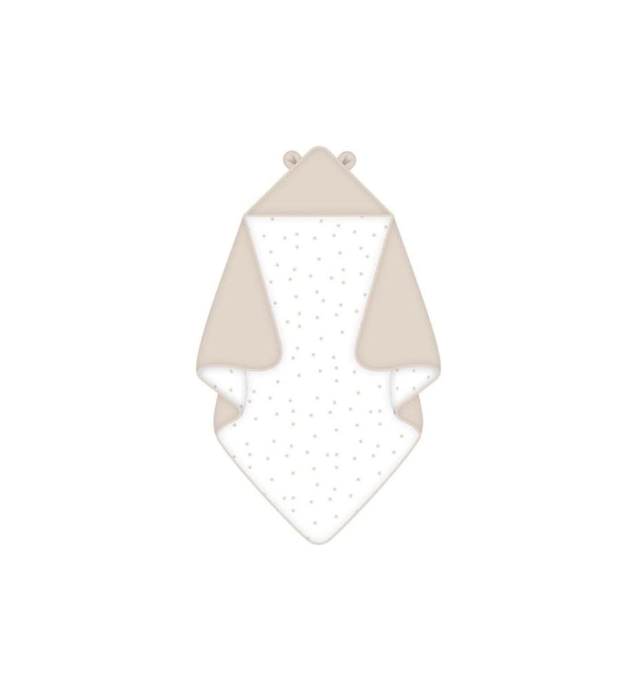HERDING - Couvercle rabattable Little Bear, Beige, 80 x 80 cm