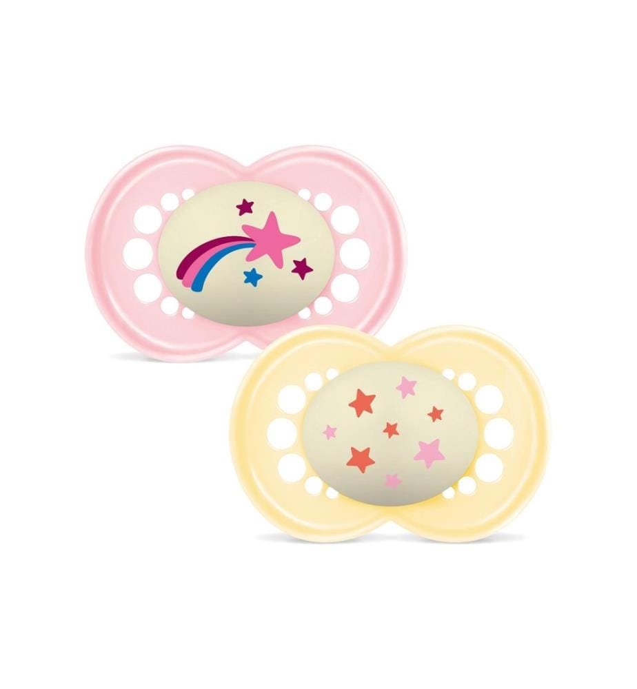 MAM - Sucette Original Night, 2 pièces 6-16 m, Fille