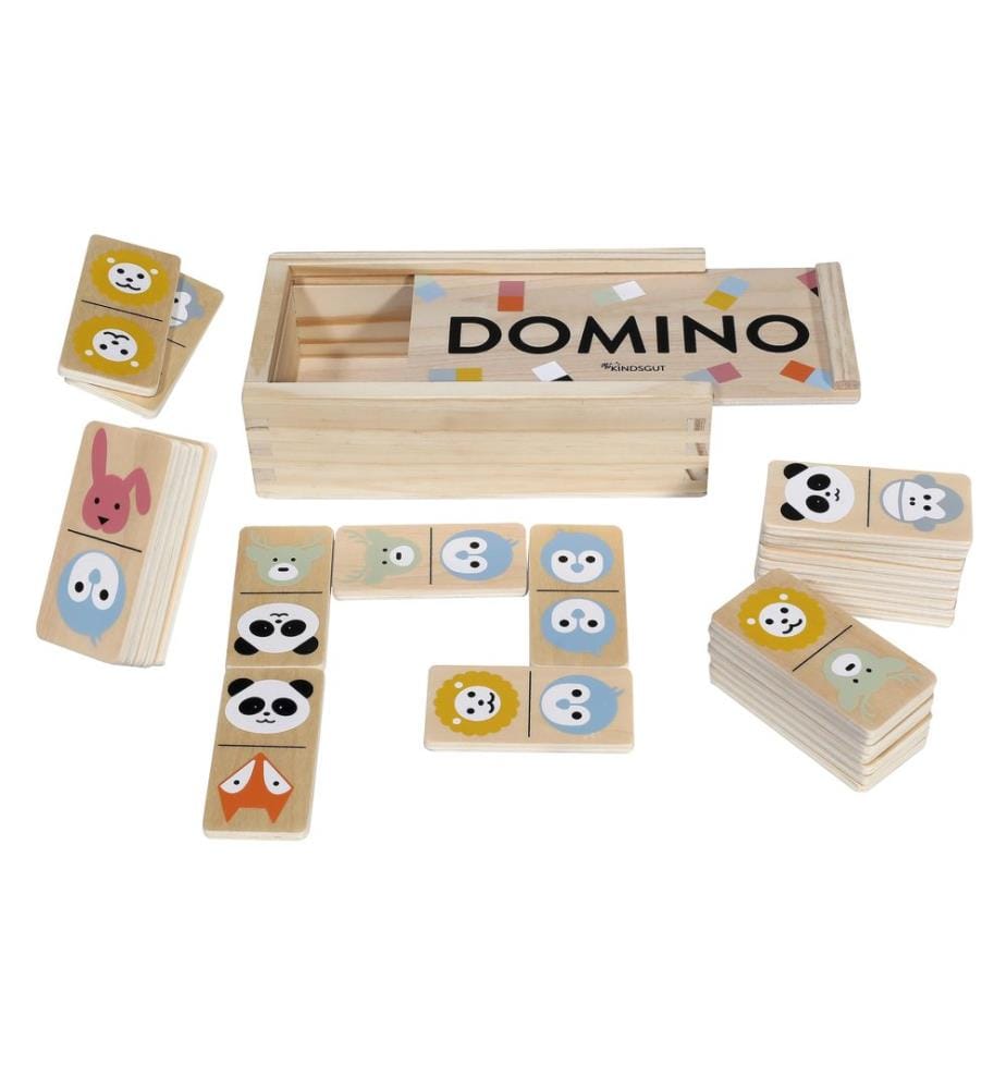 KINDSGUT - Jeu de domino pour enfants Animaux