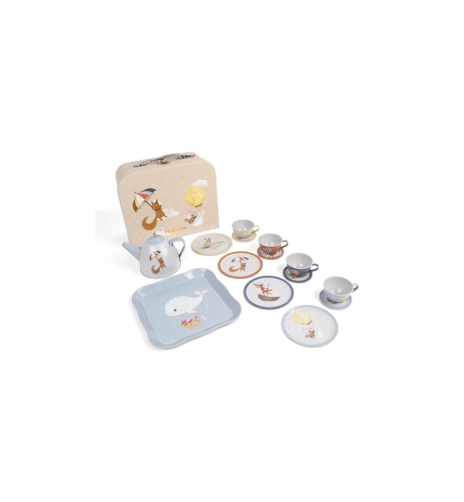 Filibabba - Coffret de jeu Set de thé pour 4