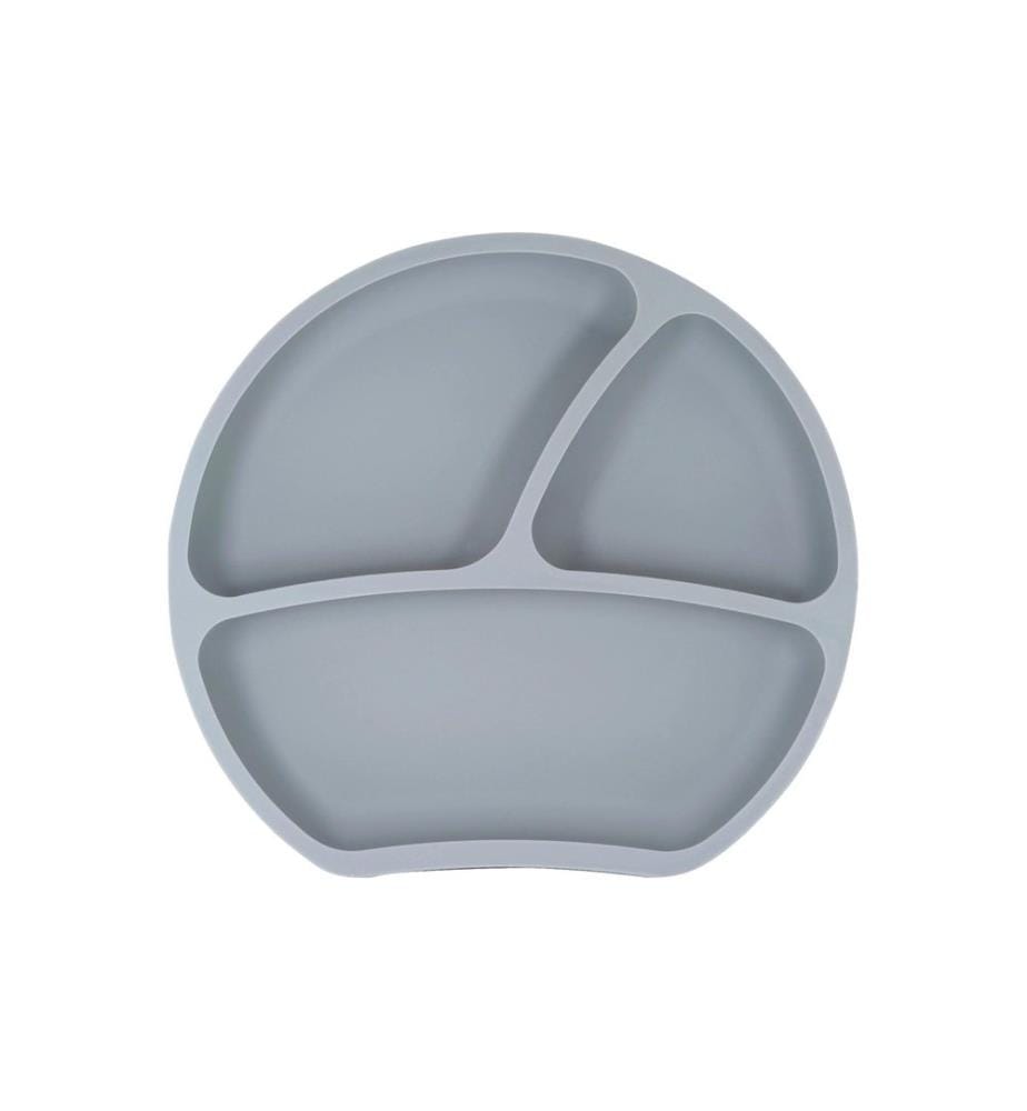 KINDSGUT - Assiette pour enfant divisé en Gris foncé