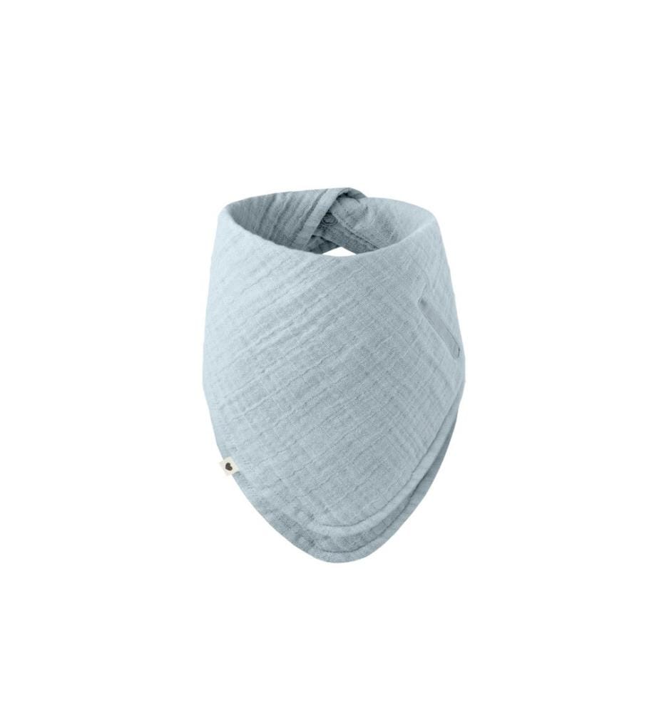 Bibs Bavoir bandana Coton bio Baby Blue
