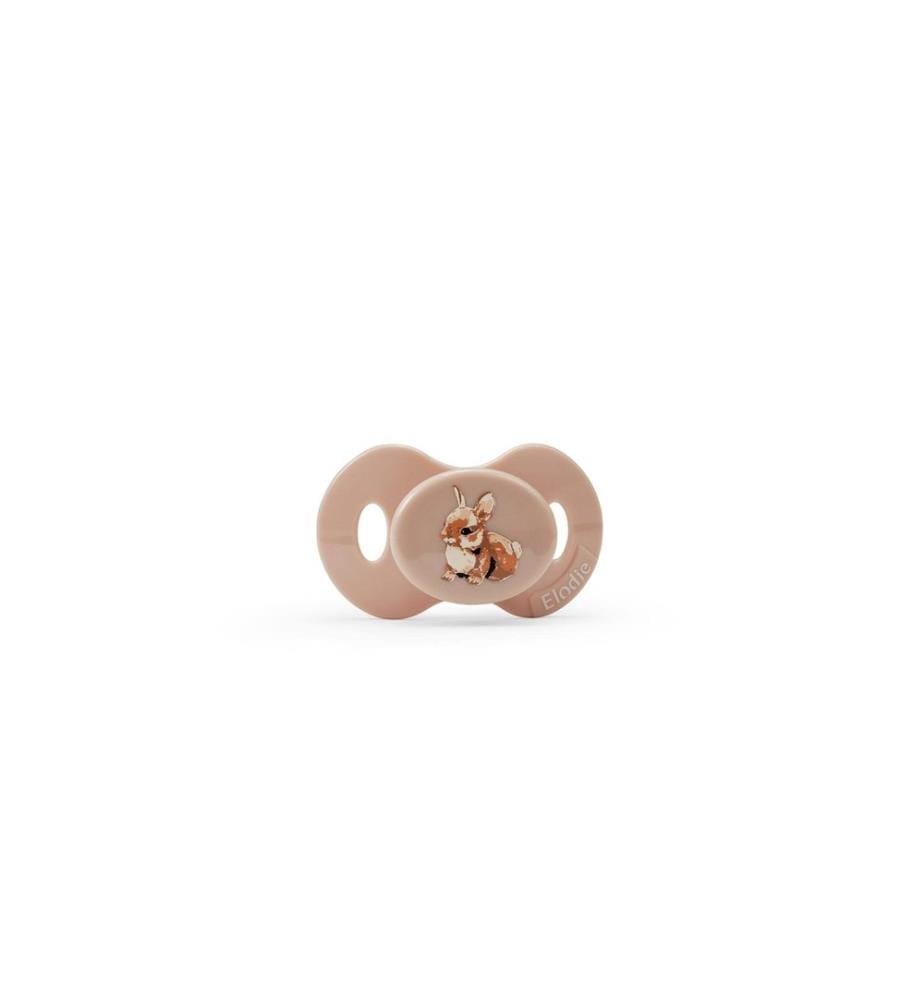 ELODIE Sucette anatomique en silicone Bunny Darling, 0-6 mois