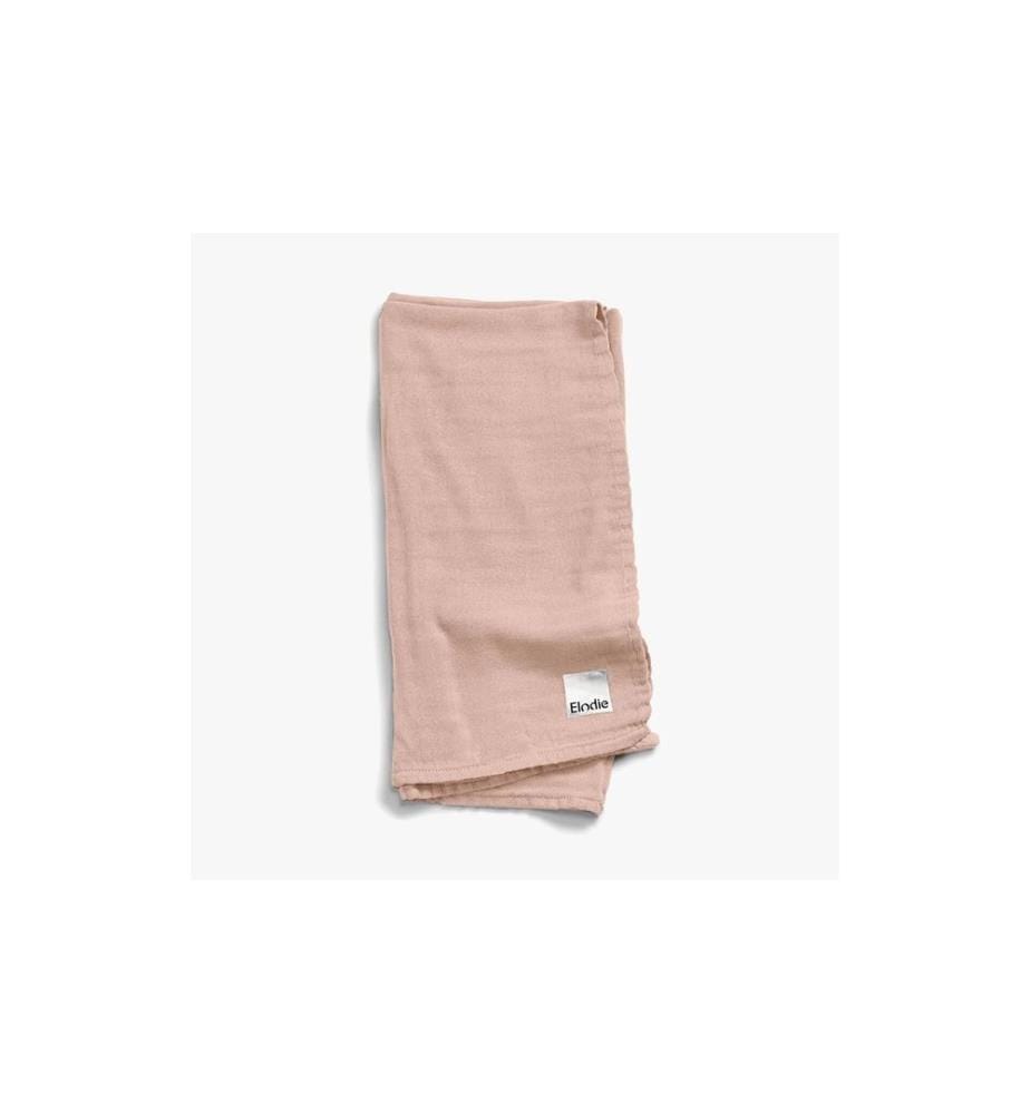 ELODIE Couverture pour bébé en bambou, rose poudré Bambou Powder Pink