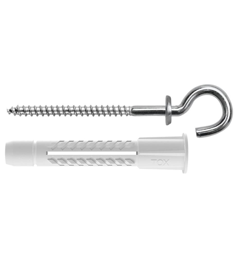 TOX-DÜBEL - Chevilles à crochet Pirat Lenny-S 6 x 41 mm 4 Pièce/s