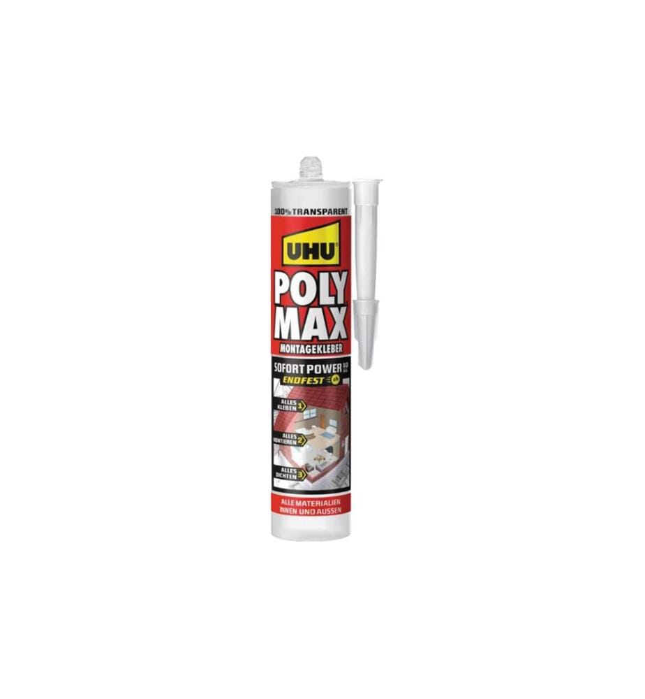 UHU - Adhésif de montage PolyMax 300 g, 1 pièce