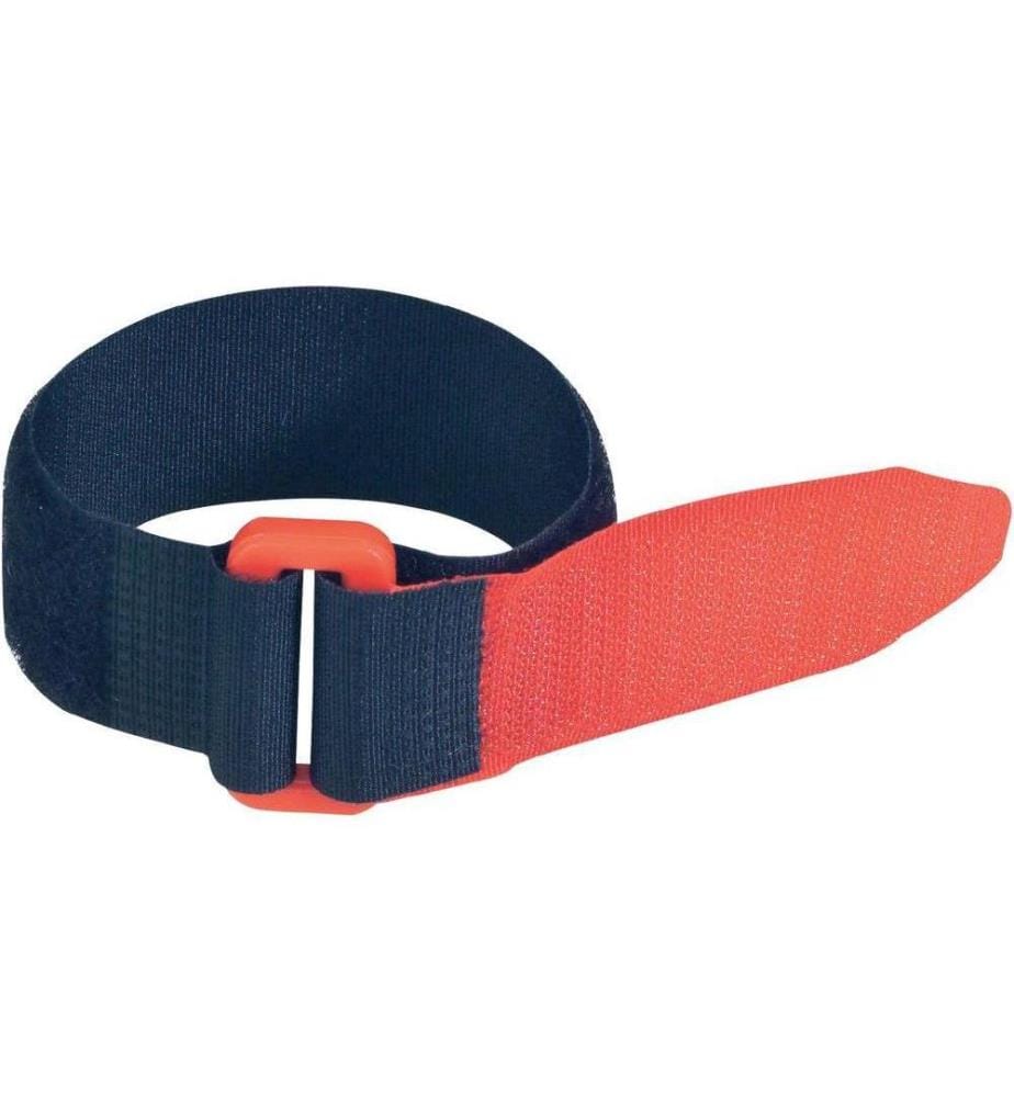 FASTECH - Fast-Vstrap 20 x 350 mm Rouge/Noir, 5 pièces