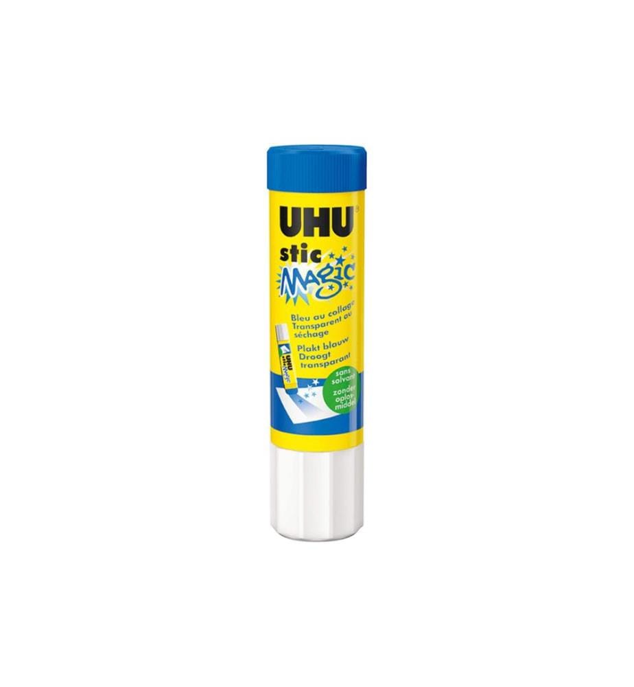 UHU - Bâton de colle Magic 1 Pièce/s, 21 g, Bleu