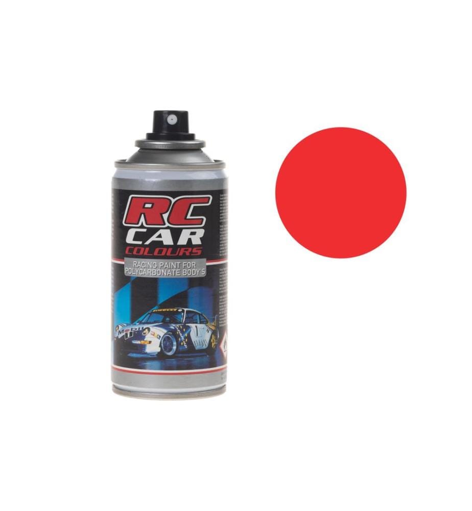 GHIANT - Aérosol pour Lexan RC CAR Rouge Néon 1005 150 ml