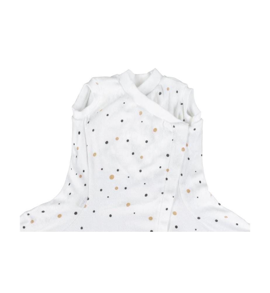 ZEWI bébé-jou Couverture en zewi avec gilet golden Points 70 x 140 cm