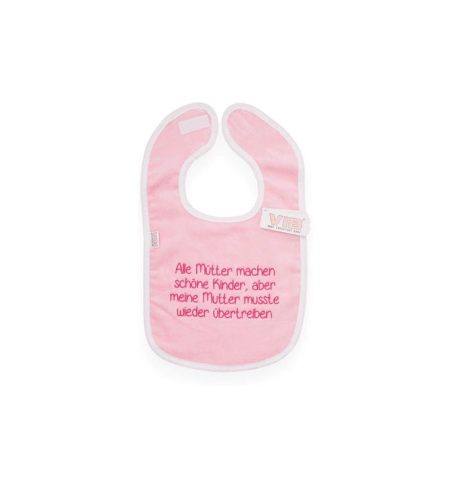 Very Important Baby - Bavoir Toutes les mères font de beaux enfants Rose