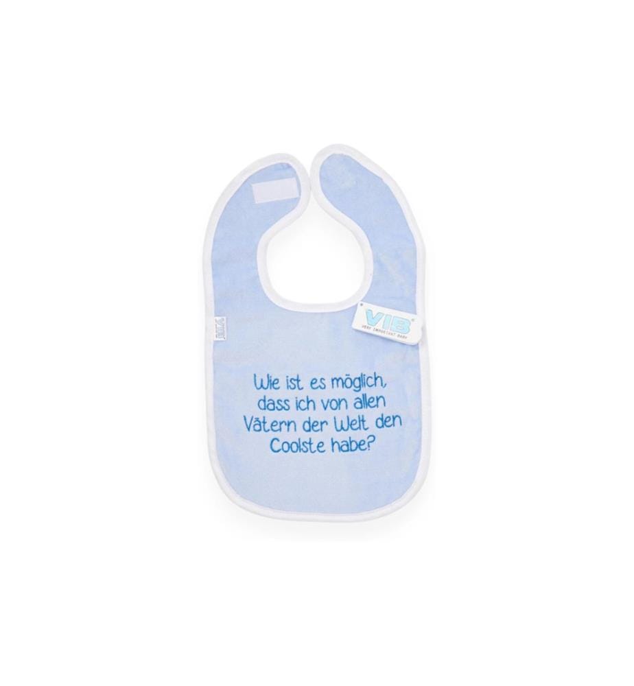 Very Important Baby - Bavoir Comment se fait-il que de tous les pères Bleu