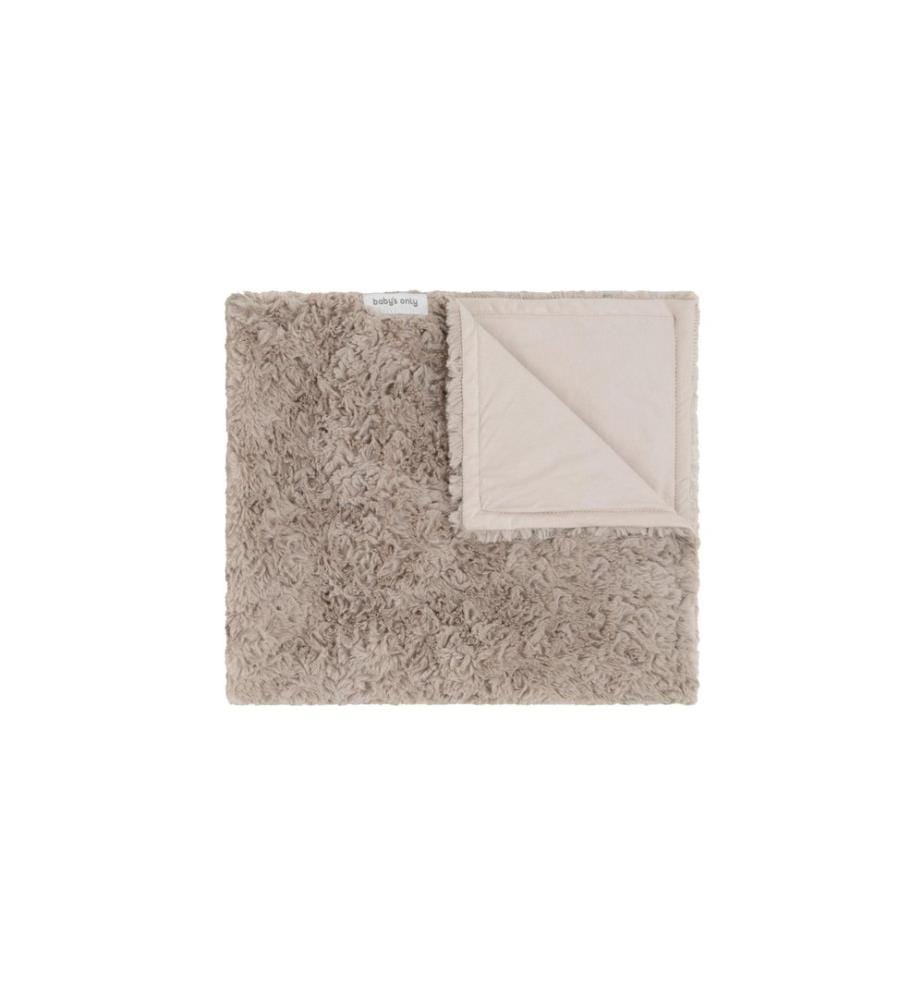 baby's only - Couverture de bébé Snow Taupe