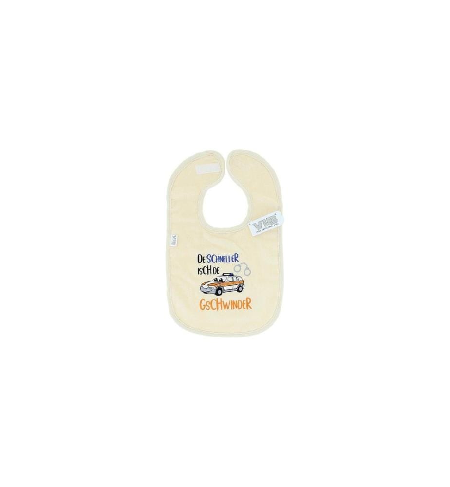 Very Important Baby - Bavoir Le plus rapide est le plus rapide 38 x 22 cm