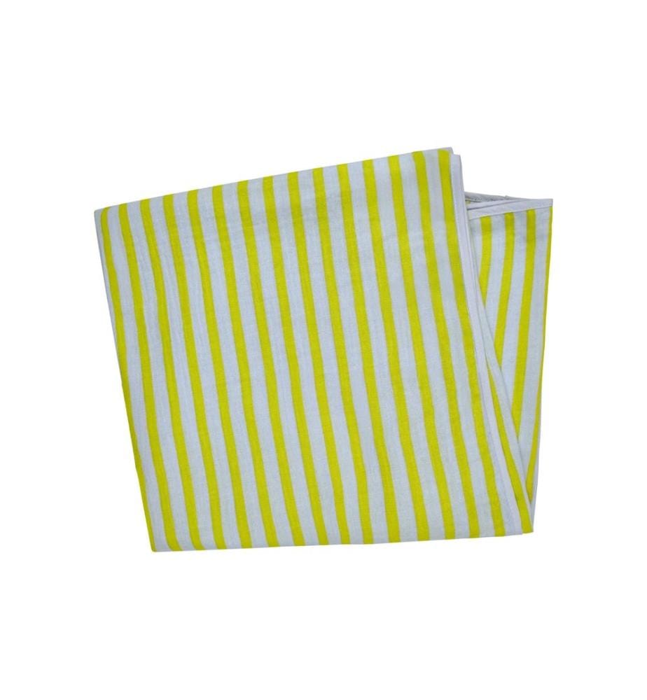 STERNTALER - Couverture en mousseline Ours Bob Bleu glacé