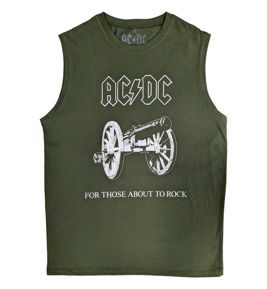 AC/DC - Débardeur ABOUT TO ROCK - Adulte