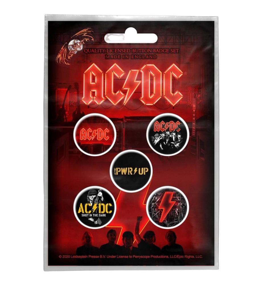 AC/DC - Badge PWR-UP