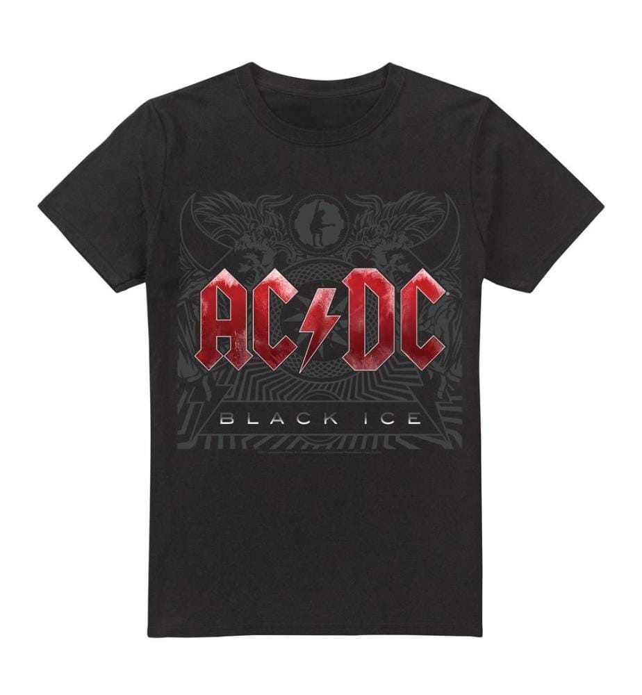 AC/DC - T-shirt motif logo BLACK ICE - Homme
