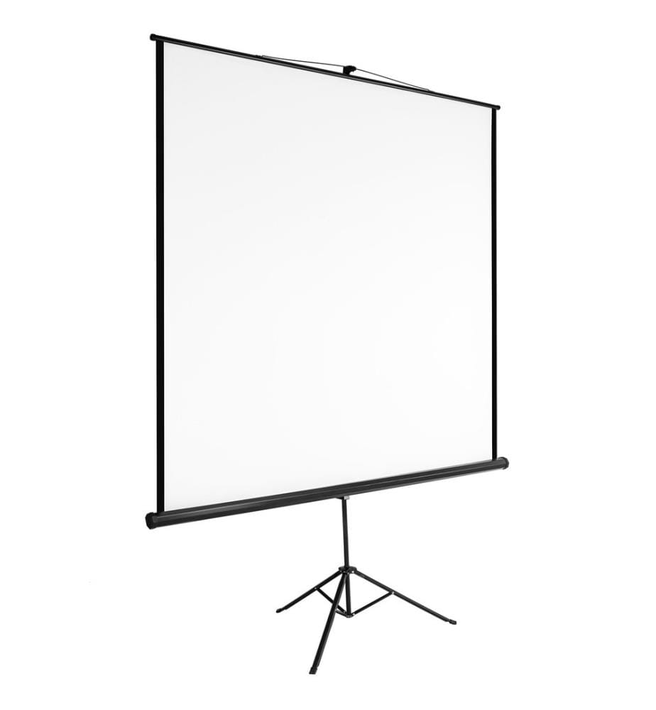 Écran de projection avec trépied - 152 x 152 cm