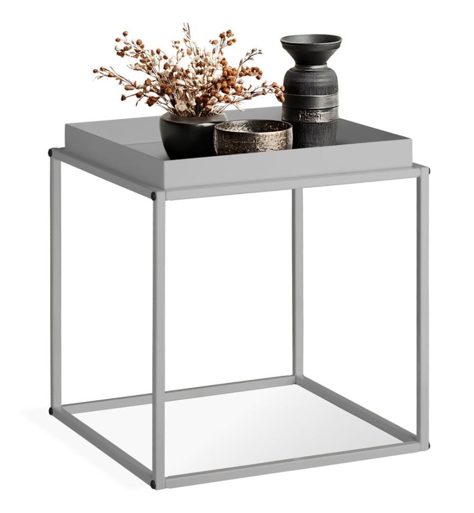 Table d'appoint CAMBRIDGE 40x40x44 cm - gris