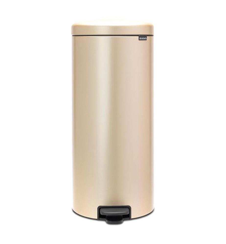 Poubelle à Pédale NewIcon 30 L - Champagne