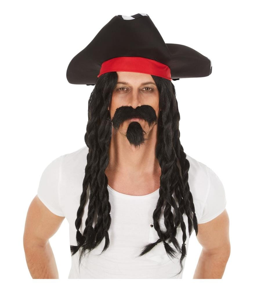 Perruque de Capitaine Jack