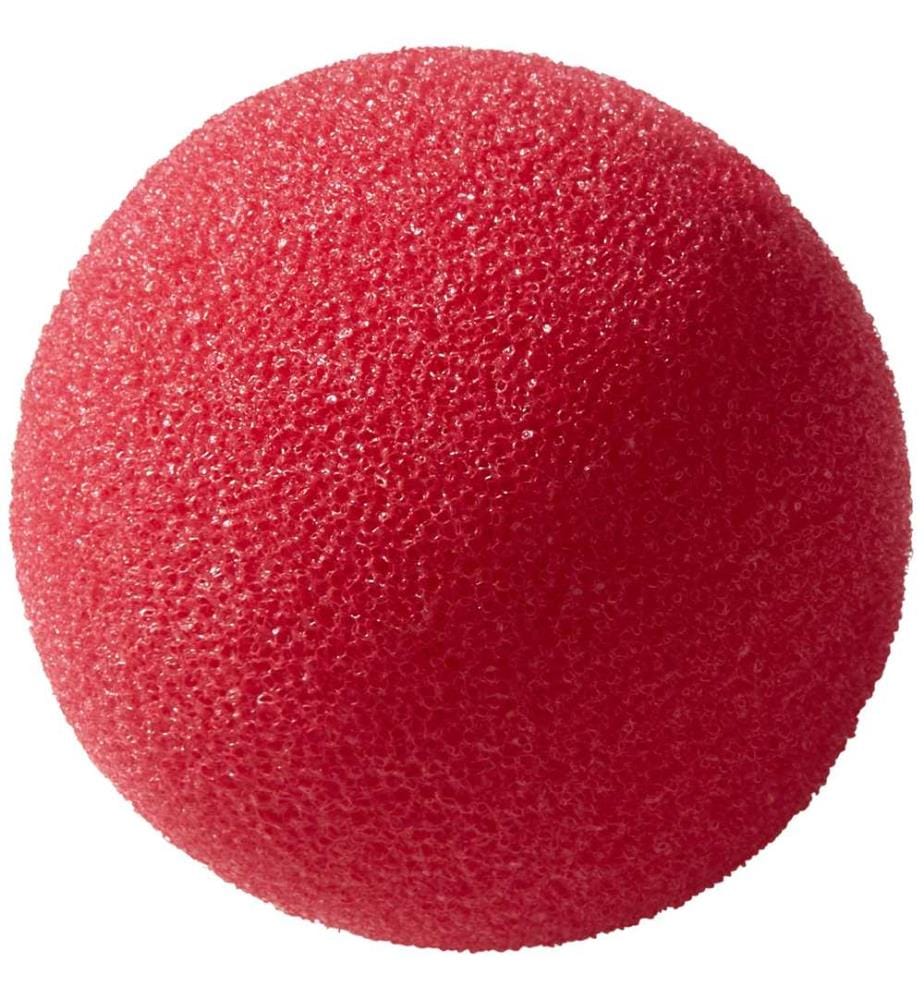 Nez rouge à pincer sur le nez
