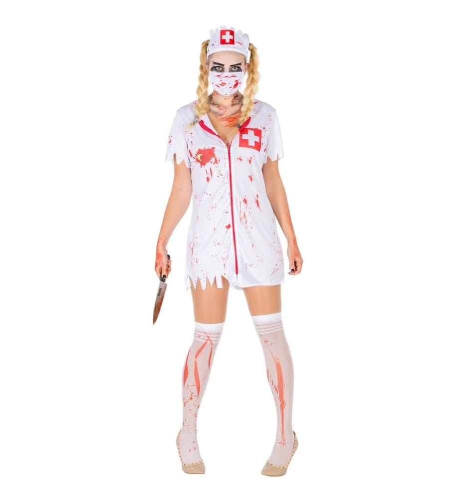 Déguisement d'infirmière-zombie pour femmes