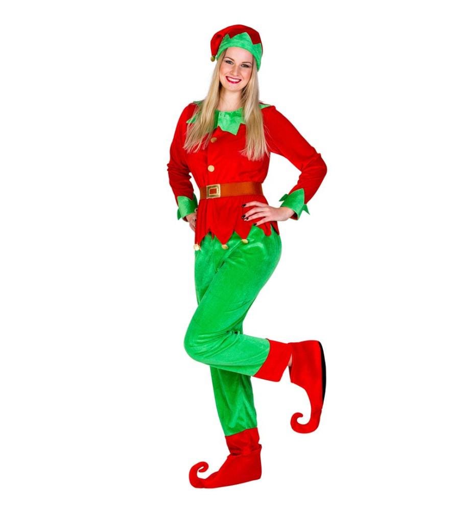 Costume d'elfe de Noël pour femme