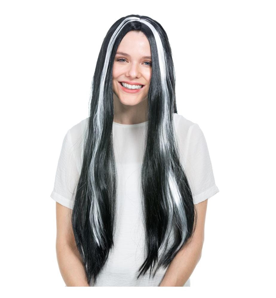 Perruque de vampire cheveux longs